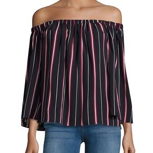 *FREE WITH PURCHASE* French Connection Off-the-shoulder Top